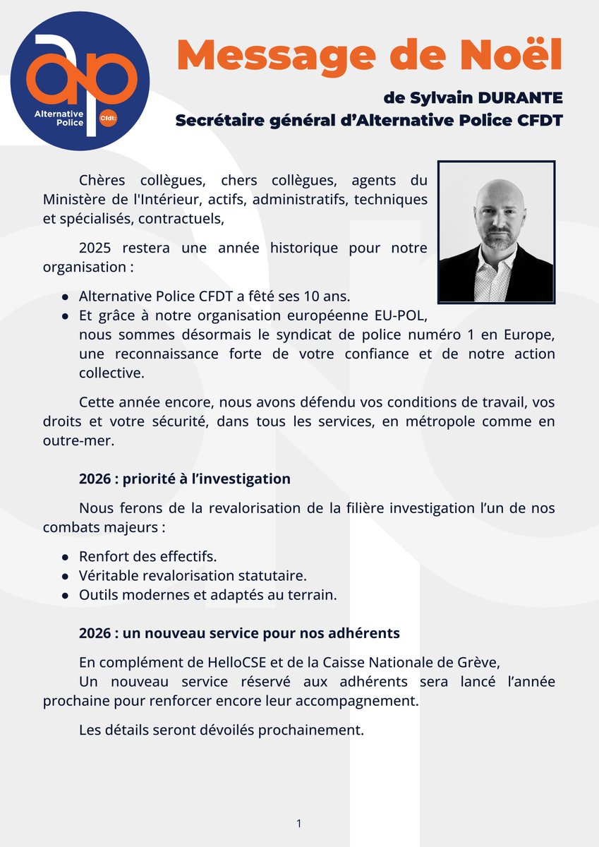 ALTERNATIVE Police tweet media