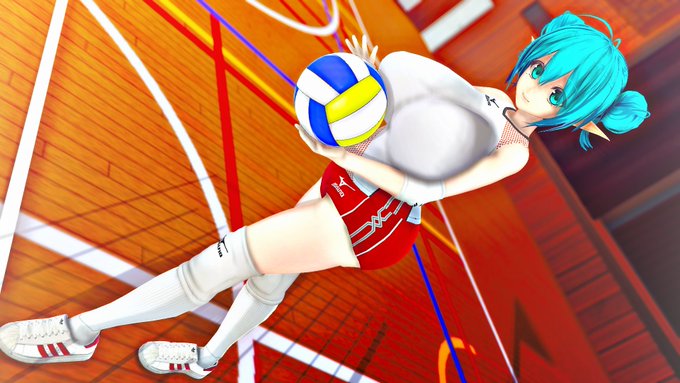 バレーボール部のうちのこエステルちゃん #COM3D2
