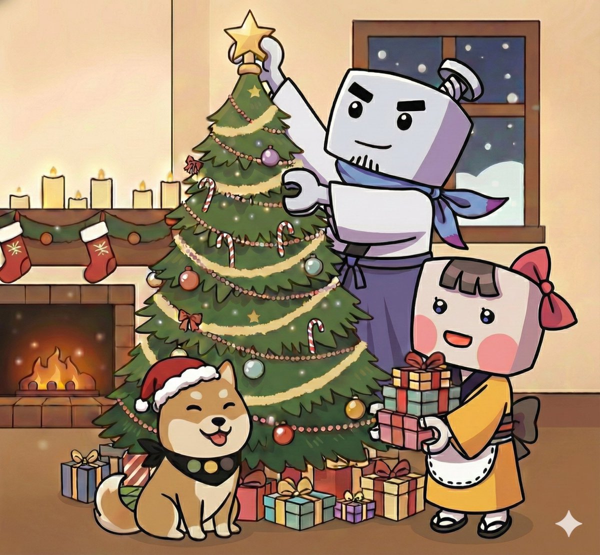 本日はクリスマスイブ！ ということで、スタッフがGeminiを利用して