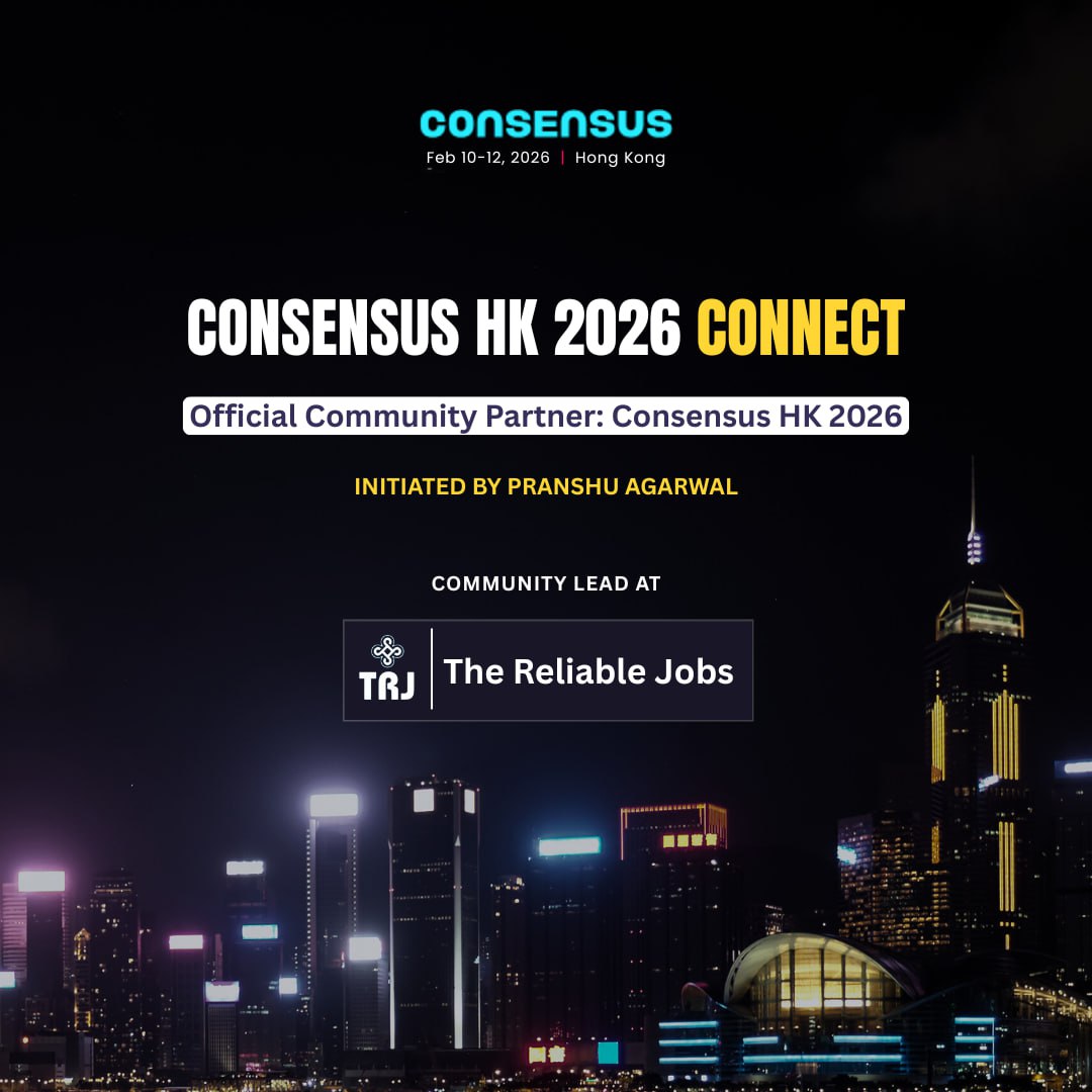 A month ago: just conversations and curiosity.
Today: an official Community Partner at <a href="/consensus_hk/">Consensus Hong Kong</a>  Hong Kong 2026 ❤️

What changed?
People showed up. Again and again.

This milestone isn’t about a logo or a title it’s about the builders, founders, operators, and supporters who