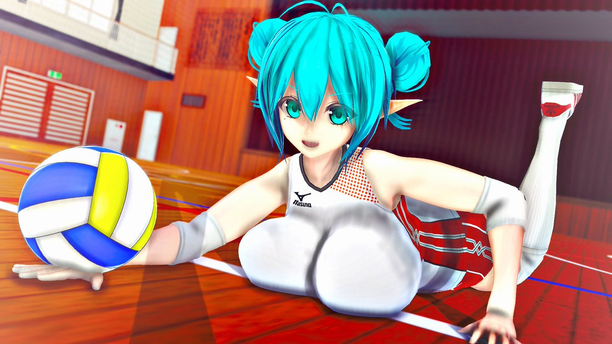 バレーボール部のうちのこエステルちゃん #COM3D2 