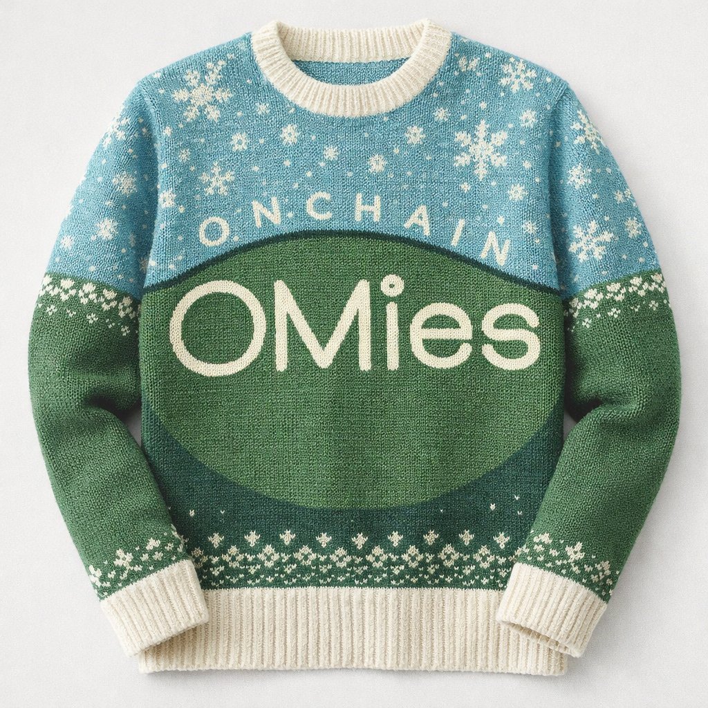 OnchainOMies's tweet photo. rate my Christmas jumper https://t.co/NRnYbHfkLz