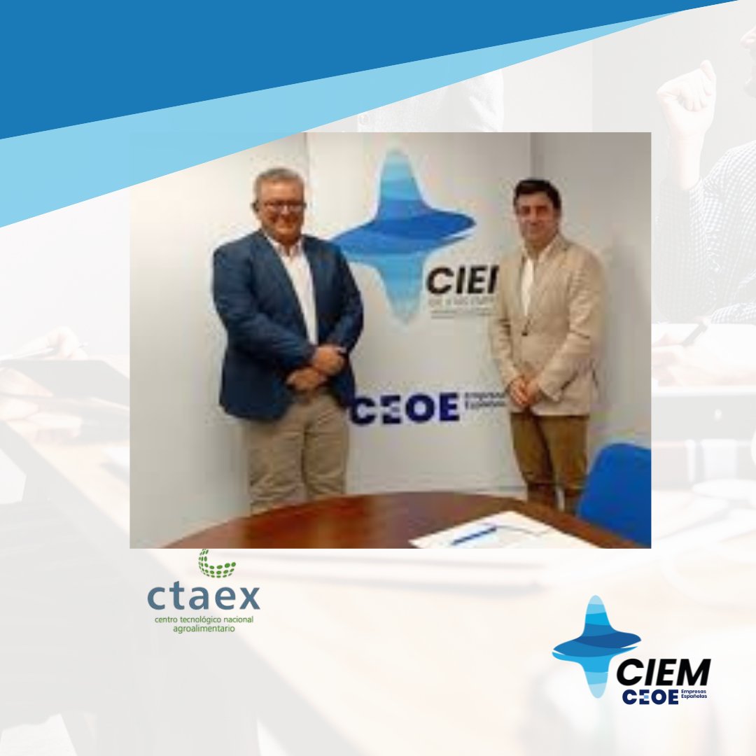 #CIEM ha seguido reforzando su estructura en 2025 con incorporaciones como el retail de #ANGED 🛍️la investigación agroalimentaria de #CETAEX_CIT 🔬o las gasolineras #AEXSE ⛽️

Amplia visión sectorial para un modelo de patronal conectado con la realidad del tejido empresarial🤝📈