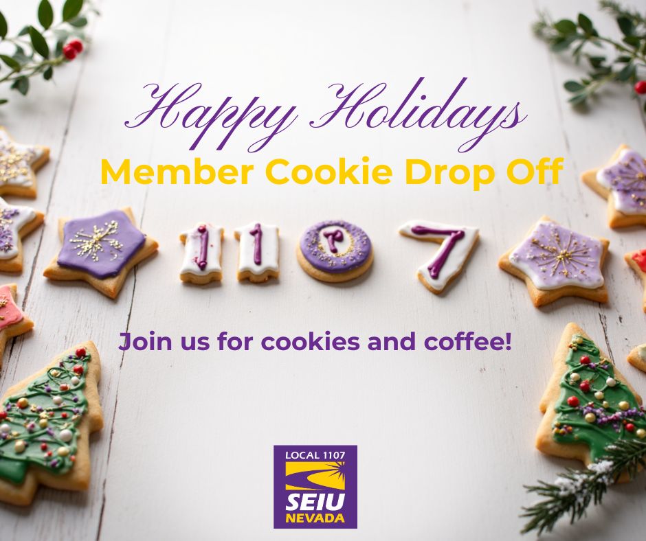 SEIU1107's tweet image. Final Member Cookie Drop-Off Day 🍪💜

📍 Today’s stops:
8:00 AM — Carla &amp;amp; President Michelle Maese
10:00 AM — DoA T1 w/ Marla McPherson
11:30 AM — Child Haven w/ Nicole
Proud to show up and thank our members.
#SEIU1107 #UnionStrong #MemberAppreciation