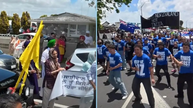 ऑकलैंड (न्यूजीलैंड) में कट्टरपंथियों द्वारा सिखों की शोभायात्रा (जुलूस) को रोकने का प्रयास !

पाकिस्तान, बांग्लादेश एवं ऑस्ट्रेलिया के साथ-साथ अब न्यूजीलैंड में भी सिखों तथा हिन्दुओं को लक्ष्य (निशाना) बनाया जा रहा है । सरकार को अब तो इसका गंभीर संज्ञान लेकर उनकी सुरक्षा के लिए