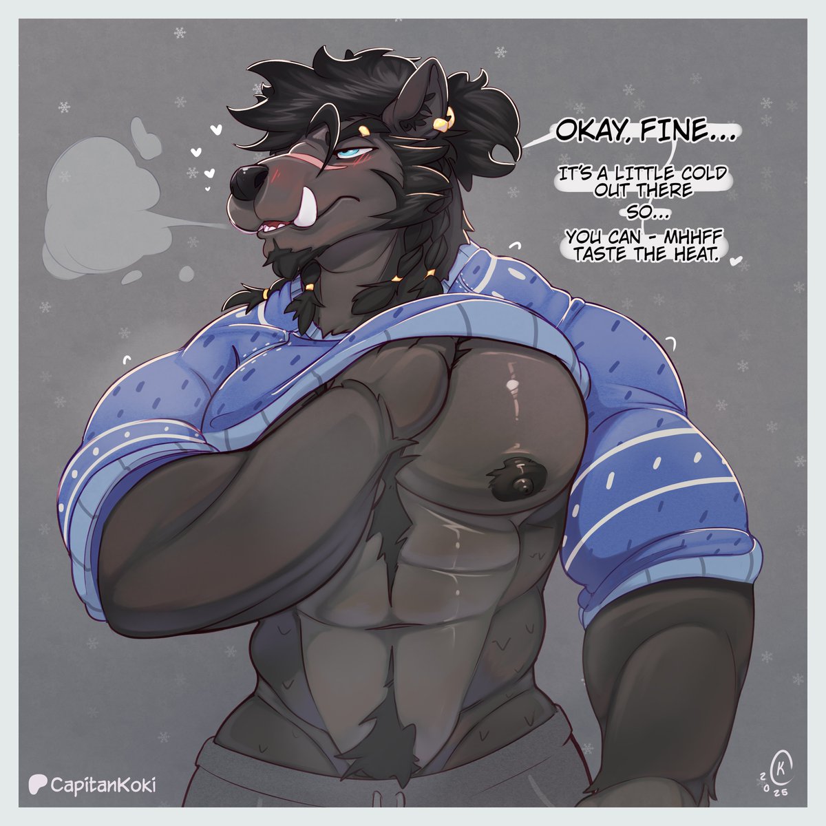 Holiday Huggy
Cmms for <a href="/GreyWolfoo/">Grey Wolf</a> 

🎄Happy Christmas Everyone🎄
            Love You All Beauties