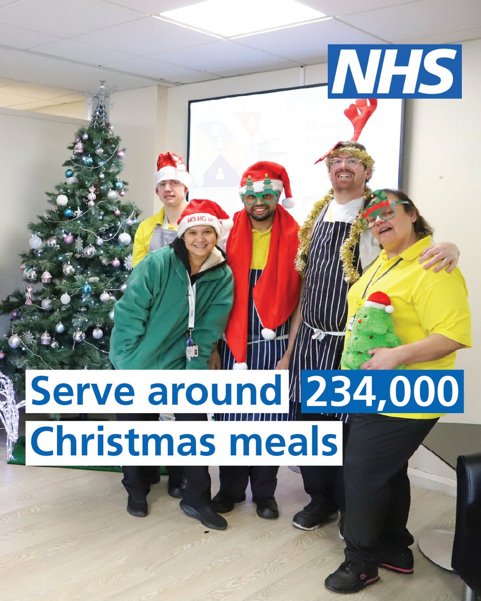 NHSEngland's tweet image. On Christmas Day, NHS staff will continue to do what they do best, looking after us when we need it most 💙

We don't stop for Christmas. NHS staff will be dispatching ambulances, delivering babies and serving Christmas dinners.

A huge thank you to all our staff.