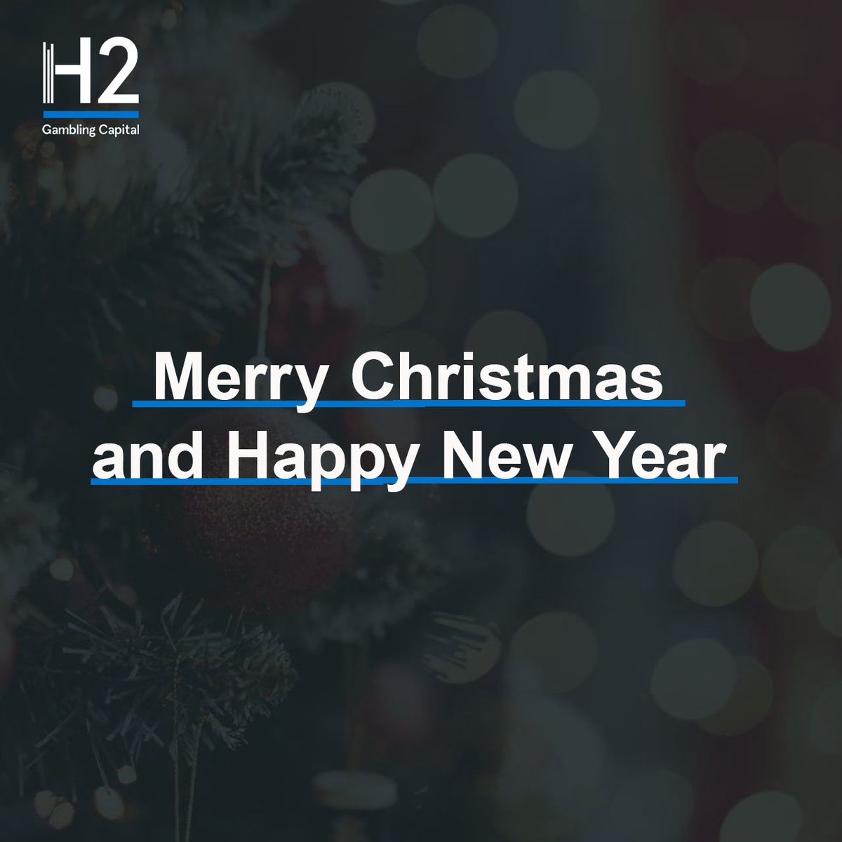 Wishing all our subscribers, partners, and colleagues a Merry Christmas and a Happy New Year.

Thank you for being part of our journey this year. 

We look forward to an exciting and successful year ahead.

#H2GamblingCapital