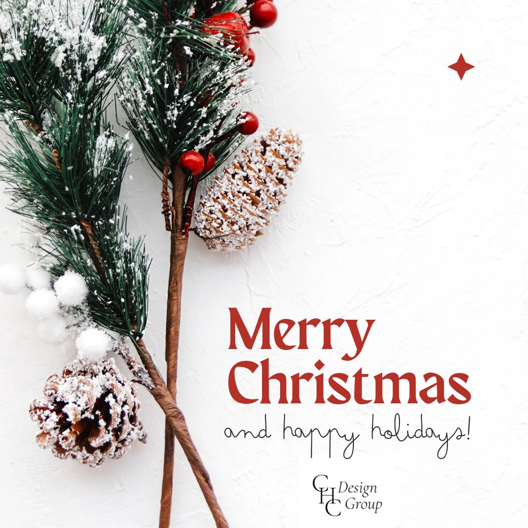 We would like to wish you all a very Merry Christmas and Happy Holidays from CHC Design Group! We are grateful for your many years of support and hope you know just how much you are appreciated! 🎅🏿🎄🎁

#CHCDesignGroup #CHCLLC #Tistheseason #Christmas2025 #HappyHolidays