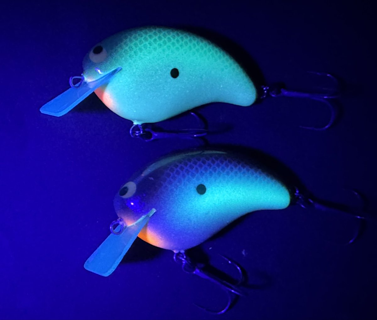 New colorのHot Bream Ⅱ 比較 上がHot Bream Ⅱ 下がHot Bream パール