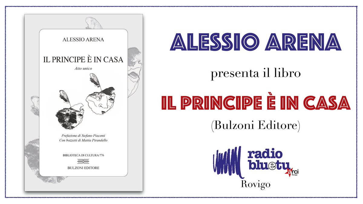 Ho presentato il mio nuovo libro “Il Principe è in Casa” (Bulzoni) su Radio Bluetu (Rovigo). 

Ecco il link per l’ascolto:

play.podcaster.host/play/4737afdc-…