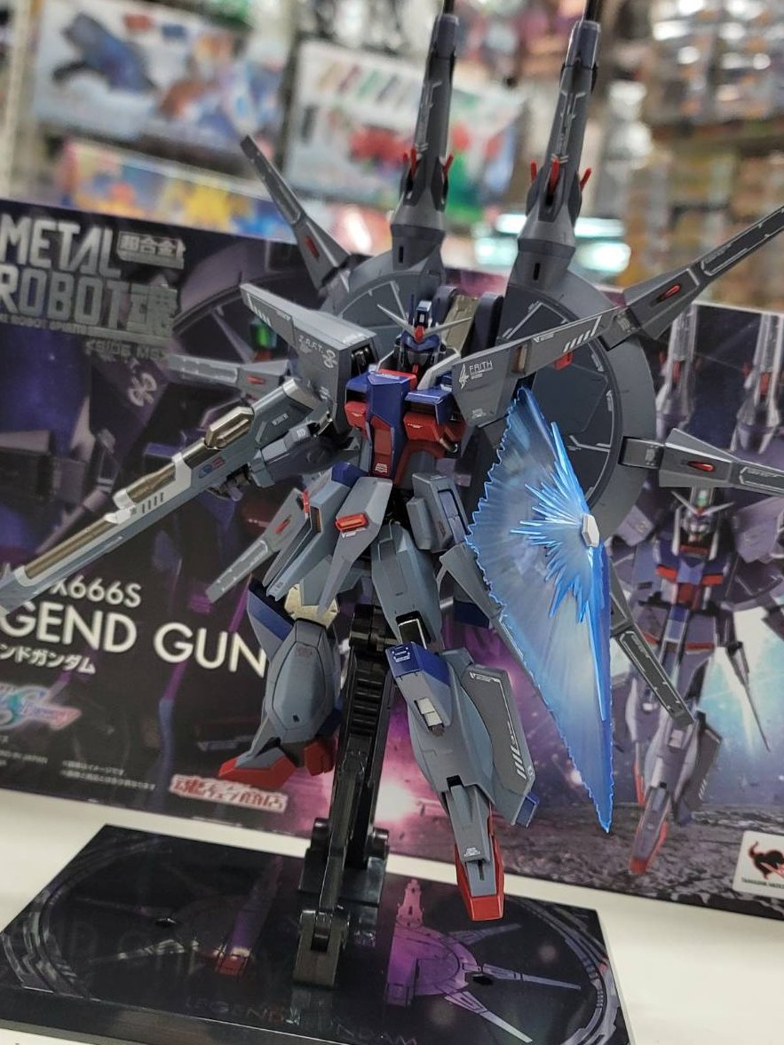 【開封品】L ROBOT魂 ＜SIDE MS＞ レジェンドガンダム Amazon | METAL ROBOT魂 ＜SIDE MS＞ レジェンドガンダム ABS&ダイ