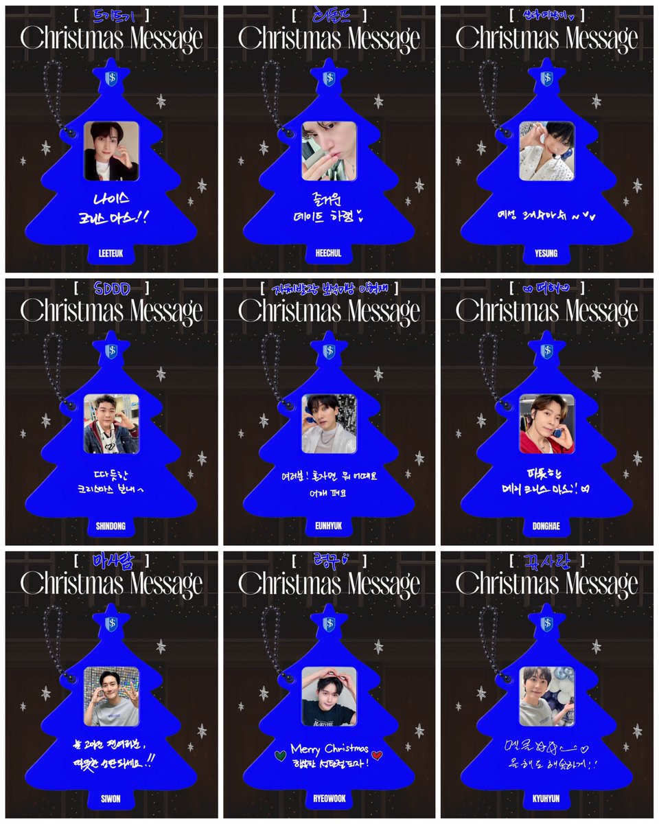 thinkingofkkyu's tweet image. Super Junior Christmas Message

#슈퍼주니어 #SUPERJUNIOR