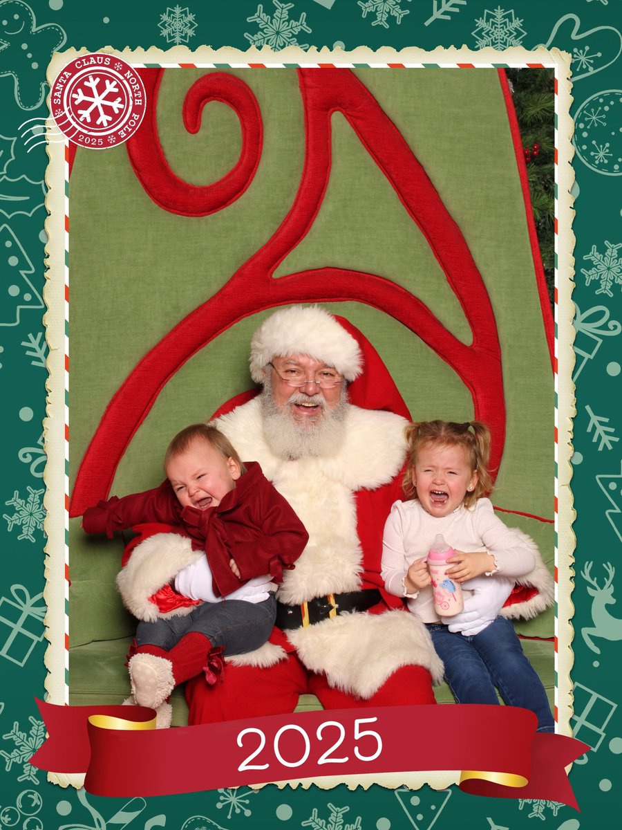 ChantalOnAir's tweet image. Give Santa a raise. #cryingbaby #sogood