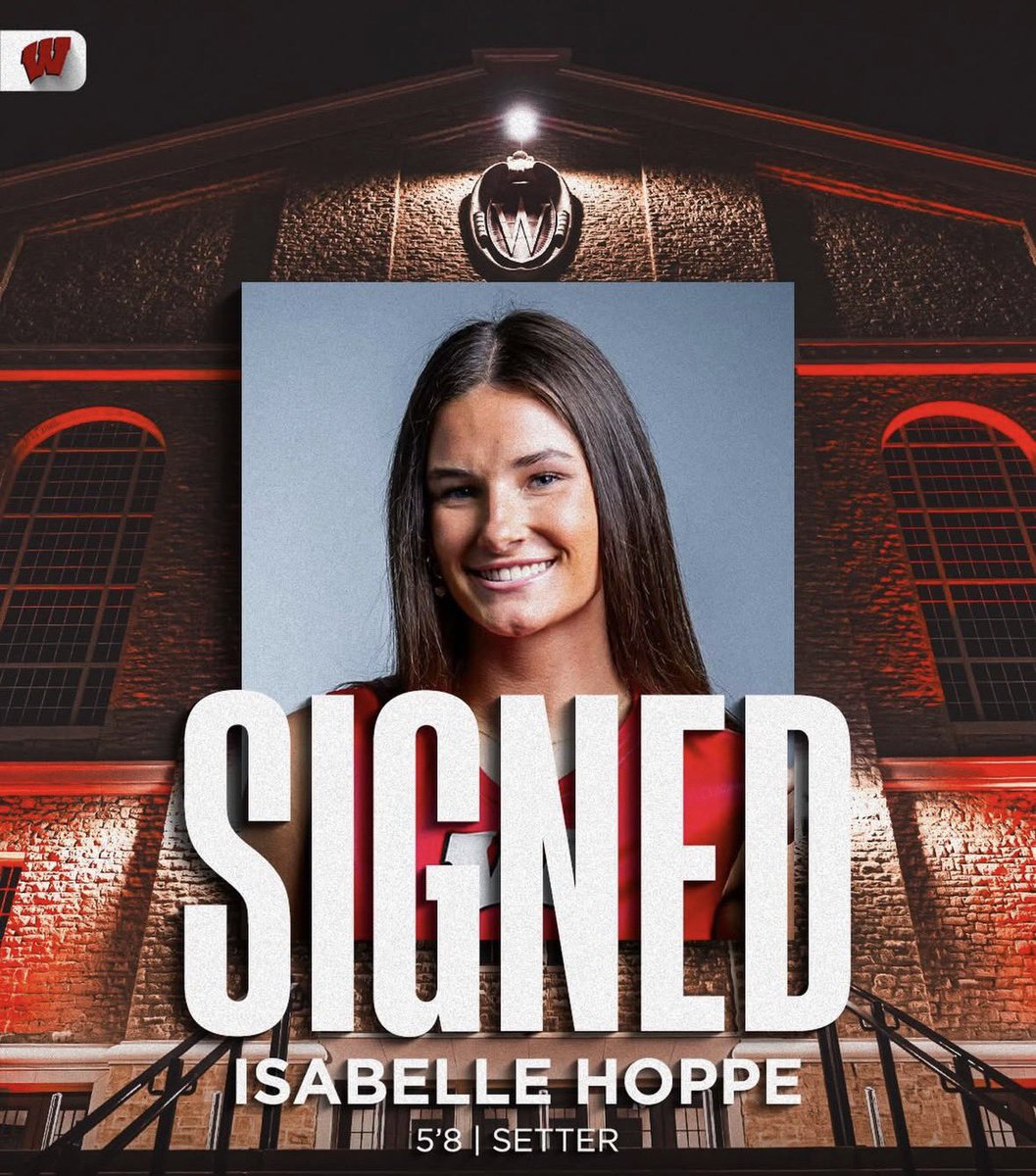 Lincoln_VB's tweet image. 2026 setter Isabelle Hoppe flipped her commitment from Pitt to Wisconsin. The 5-8 HS senior originally pledged to the Panthers in June 2024. (Pitt added S Izzy Starck today and UW lost its backup setter.) She is ranked as the No. 7 prospect by PrepVolleyball &amp;amp; No. 21 by PrepDig.