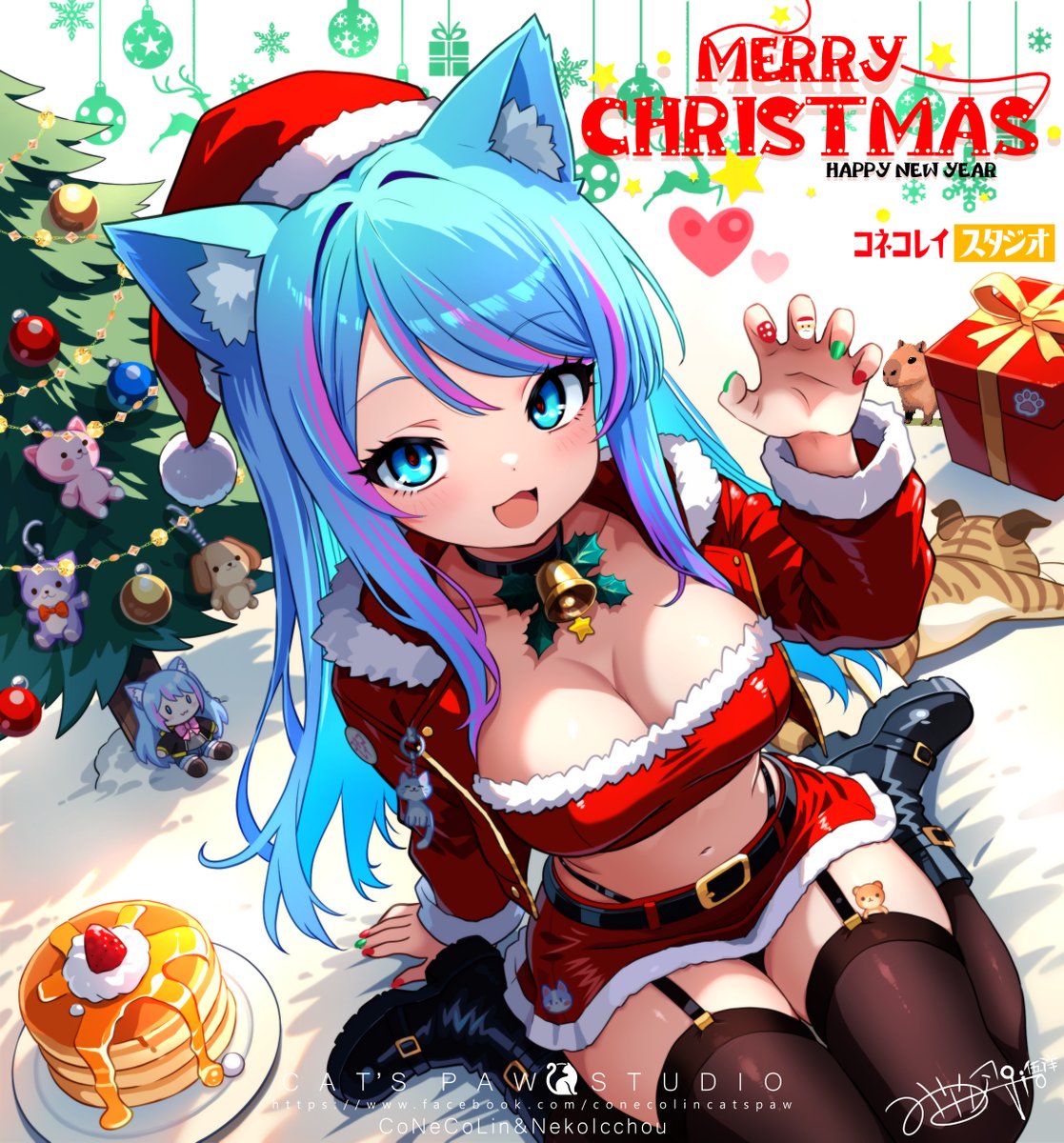 CoNeCoLinTW's tweet image. 2025年のクリスマスイラスト。
今もなお、平和を希い続ける人々へ。
この祝福が、ひとときに留まらず、
記憶が丁寧に守られ、
正義を行う人が祝福され、台湾が守られますように。
善意を分かち合い、未来へとつながっていきますように。

子貓玲
2025年12月24日