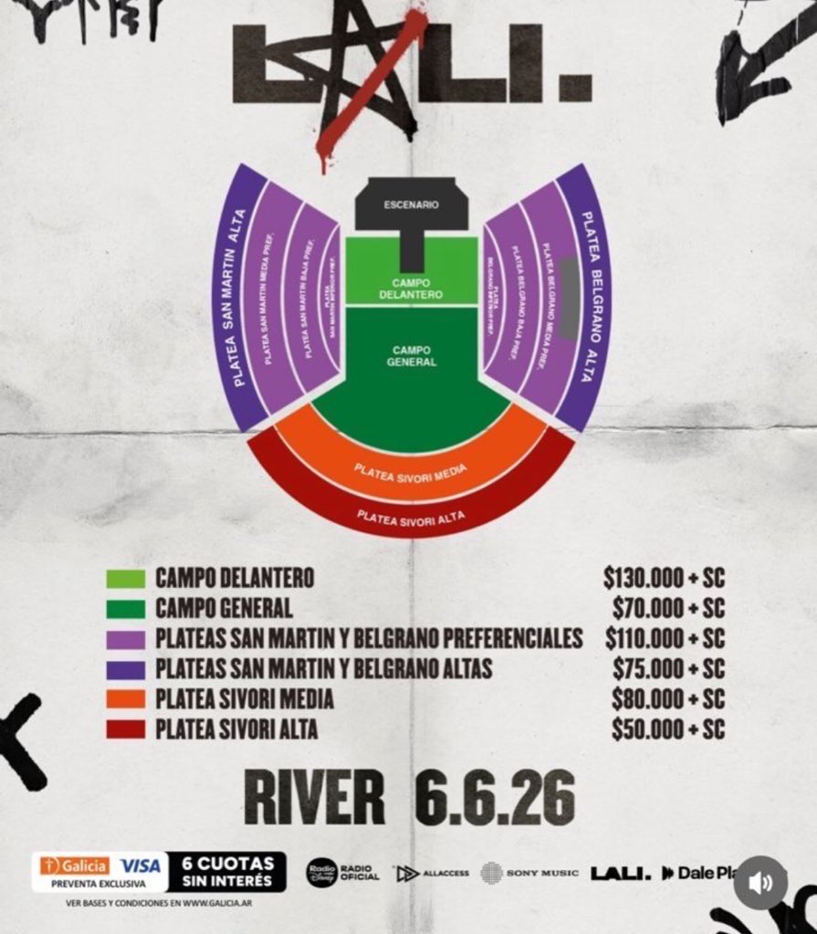 FandomAguerrid's tweet photo. Hilo de cómo se ve desde las distintas ubicaciones de River para LALI.

Desde ya las imágenes son lo que encontramos, les debemos la calidad de las mismas. https://t.co/HV0Tnx0kBb