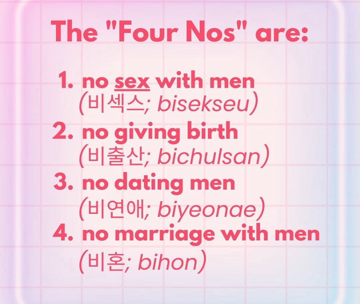 This is why more girls + women need to consider 4B.

Males see women as disposable objects. Why be with a male when he’s ultimately going to leave when you turn 25? 👀