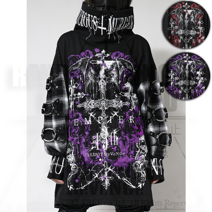 sexpot_web's tweet photo. ☃️2025 AUTUMN & WINTER COLLECTION☃️
VICIOUS MURDER HIGH NECK ボンデージ カットソー
https://t.co/CFdOoBqJnS
#セクポ #秋冬新作 #awcollection https://t.co/5MEqdH2CId
