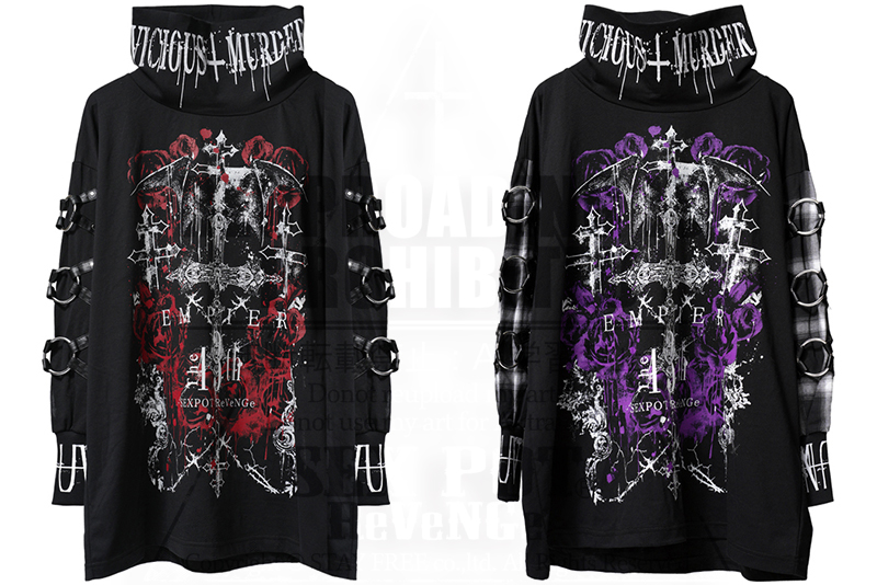 sexpot_web's tweet photo. ☃️2025 AUTUMN & WINTER COLLECTION☃️
VICIOUS MURDER HIGH NECK ボンデージ カットソー
https://t.co/CFdOoBqJnS
#セクポ #秋冬新作 #awcollection https://t.co/5MEqdH2CId