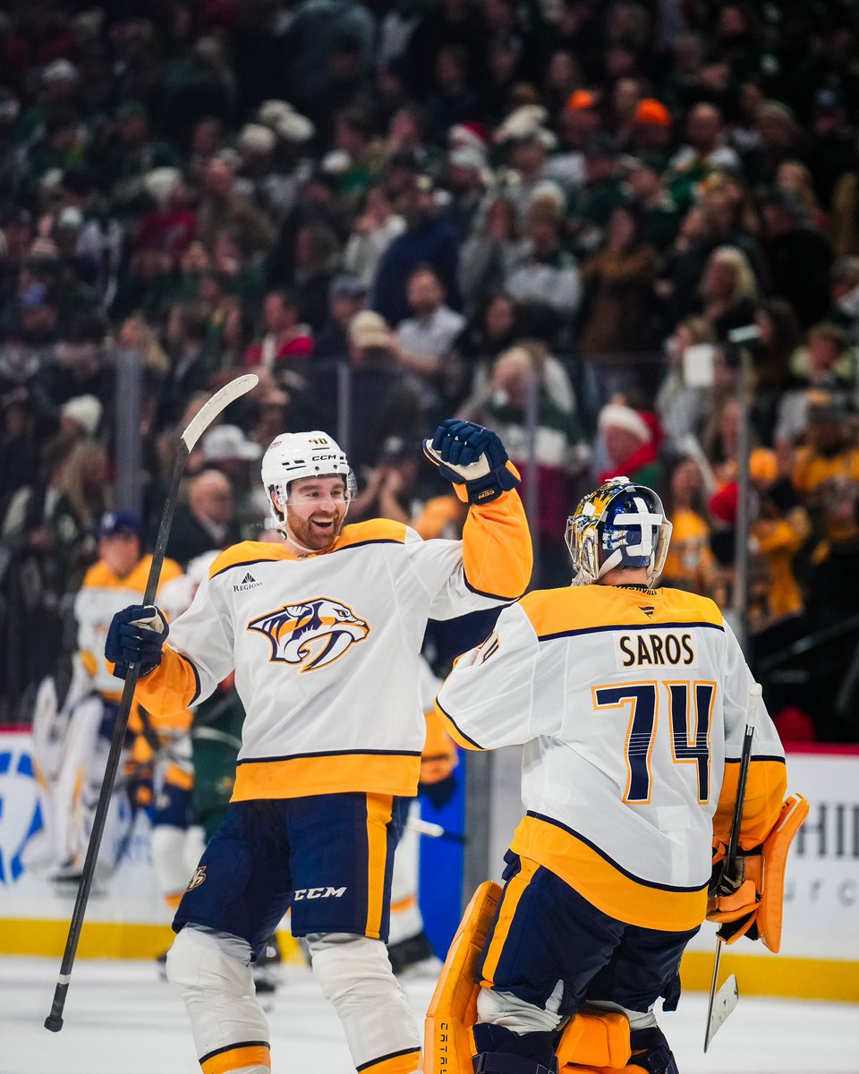 PredsNHL's tweet image. 8 WINS IN THE LAST 11 GAMES 🗣️
