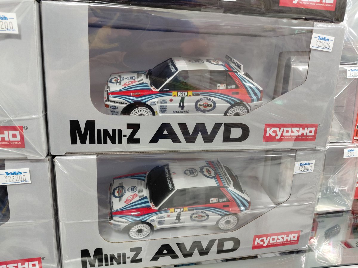 AWD ランチア デルタ No.4 1992 モンテカルロラリー 優勝車 タムタム
