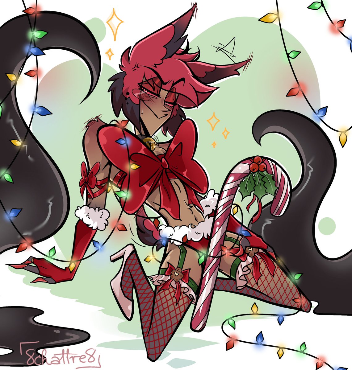 a little present to unwrap 📻

#HazbinHotel #Alastor