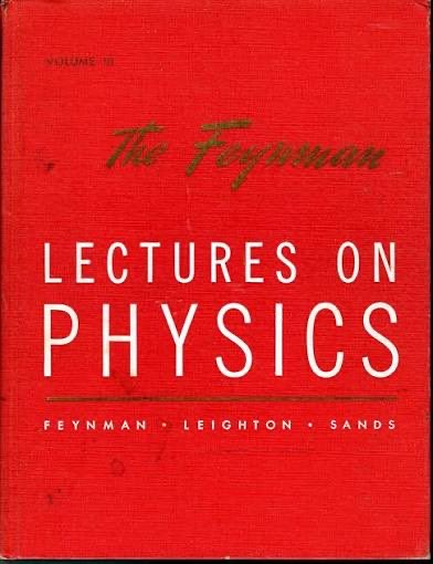 Yes..the best set of books with a red cover! My first read was during the summer breaks after 10th and 11th grades (borrowed from the local American Council Library), and I immediately fell in love with Feynman’s descriptive style.