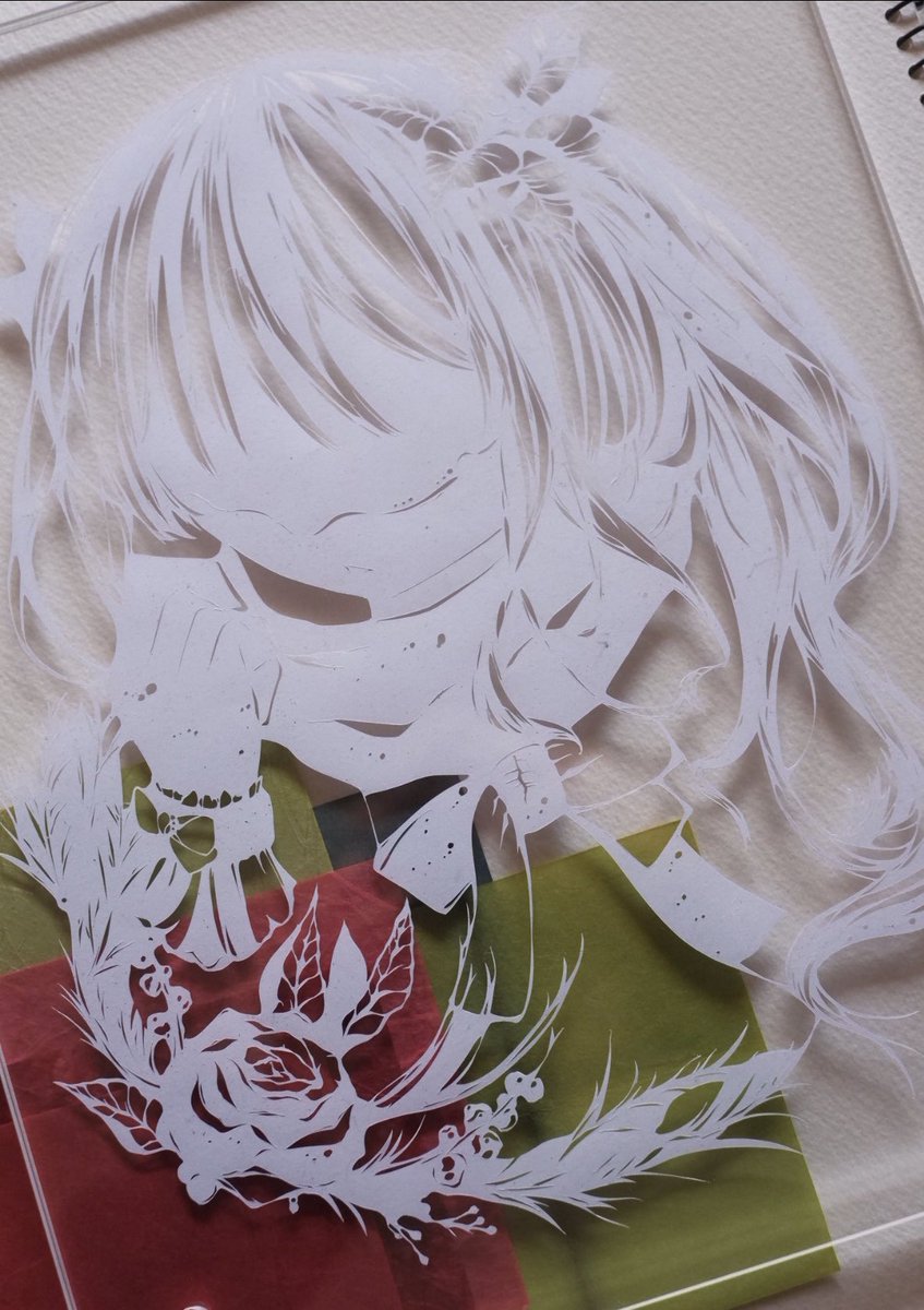 素敵な1日になりますように✴︎✳︎*
#切り絵