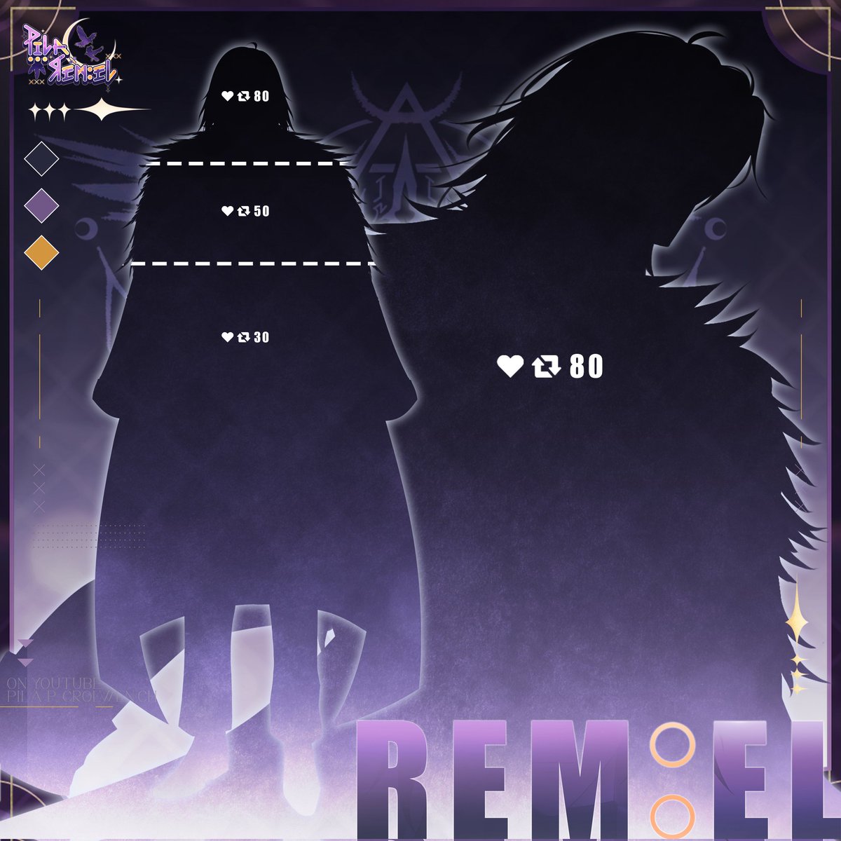 Remiel R.crowen 🕊️Vtuber TH tweet media