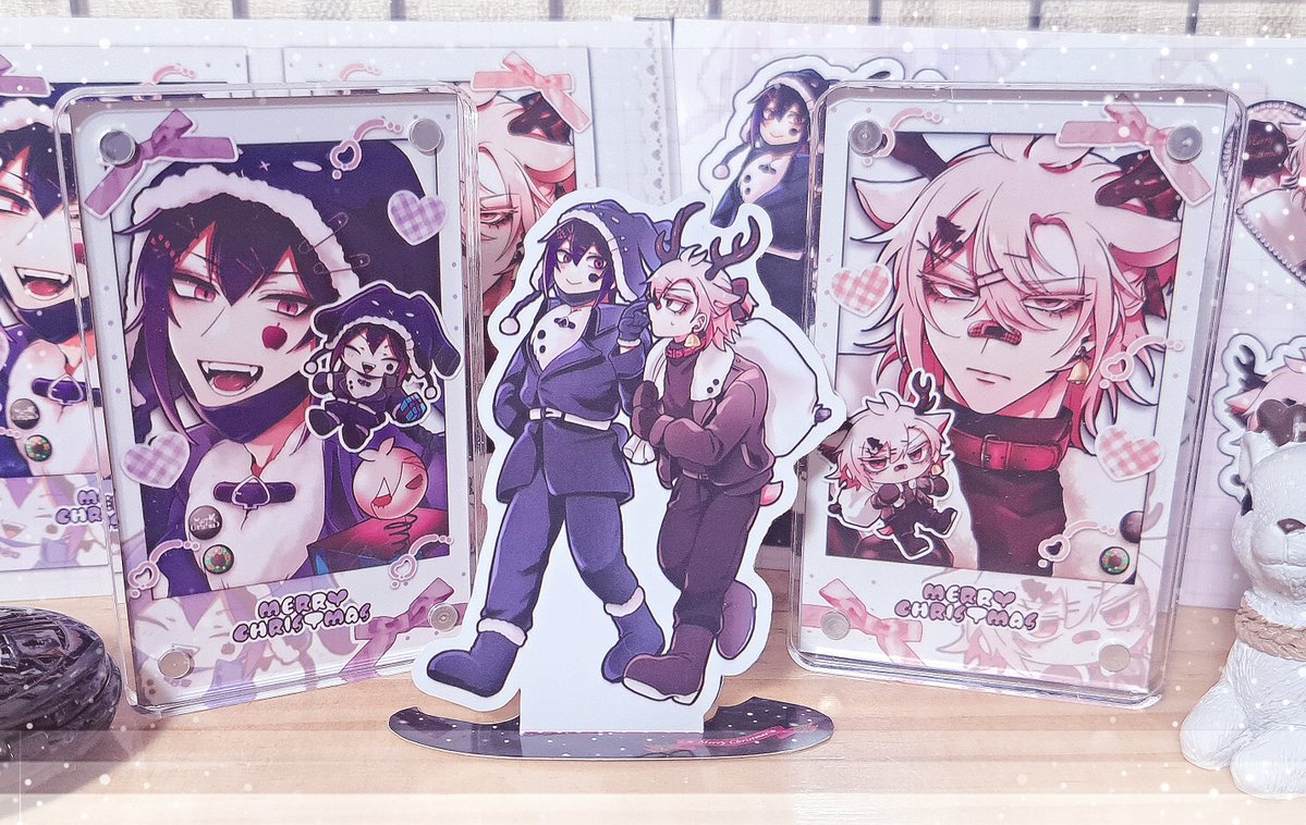 🎅🏻ネップリのお知らせ🎄 エイアズのチェキ風＆ペーパースタンドに