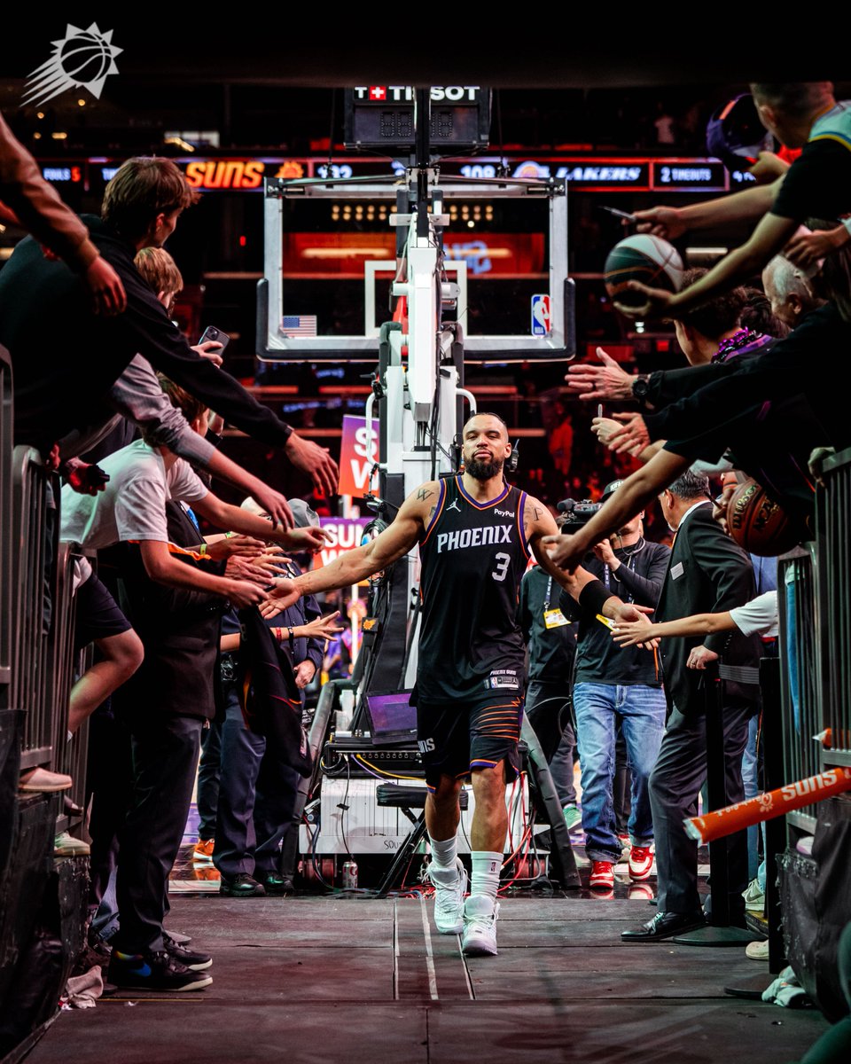 Six guys in double-digits tonight 📊
Brooks: 25 PTS, 10-15 FG, 3-6 3PM
Booker: 21 PTS, 11 AST, 2 REB, 2 STL
Williams: 18 PTS, 7-8 FG, 9 REB, 2 BLK
Gillespie: 16 PTS, 8 AST, 4 REB, 3 STL
Bouyea: 14 PTS, 4 REB, 2 AST, 1 BLK
O’Neale: 12 PTS, 3 AST, 3 REB, 1 STL