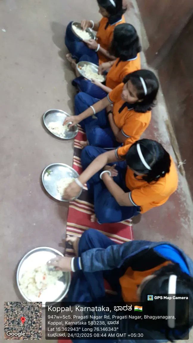 dbrars833's tweet photo. Breakfast  #SocialAudit_SWDMeals #SocialWelfare_Karnataka https://t.co/uEiwof7Xxd