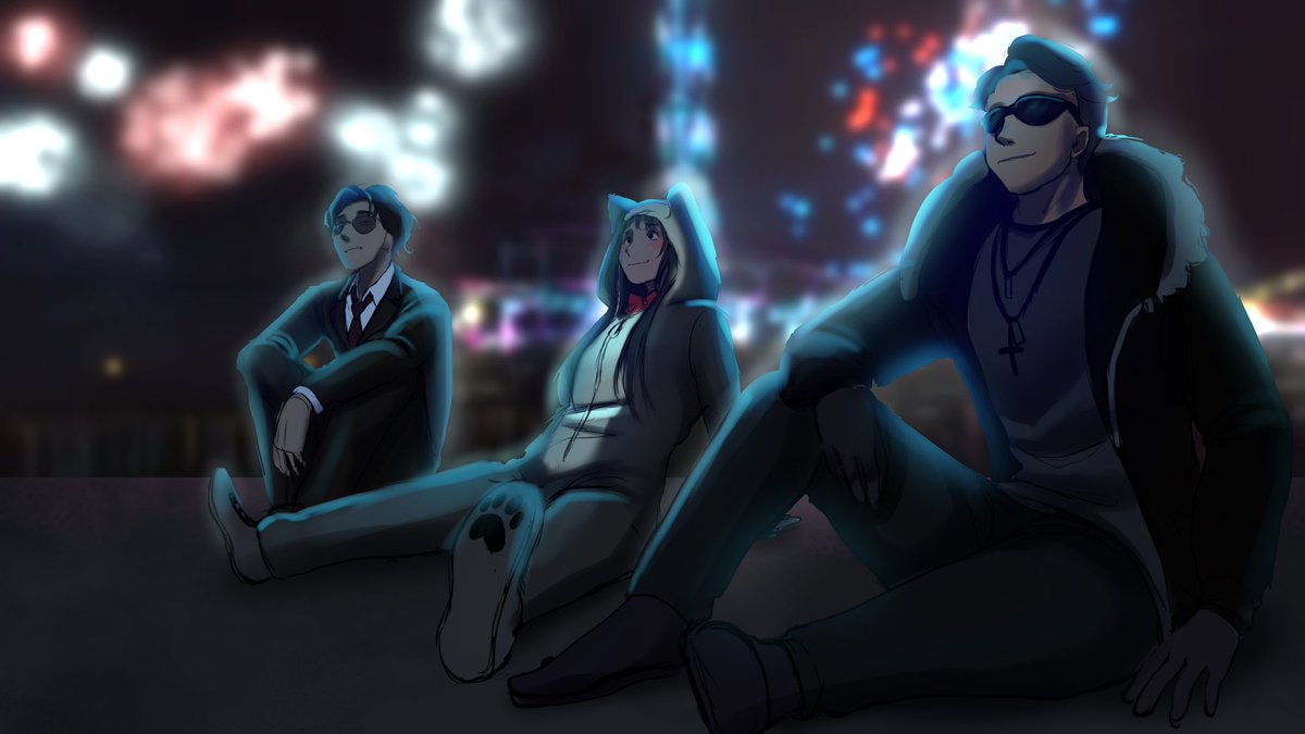 There’s a lot I can say about #VTRP 

I was unsure about how Damian Black would work in a city full of bright and fantastic characters.

But thank you for welcoming Him and I onto your screens for some peak cinema.

As Damian would say 
“See you around”
🎨<a href="/OnlyModyx/">Holy Mody 💜🦋 COMMS OPEN</a>