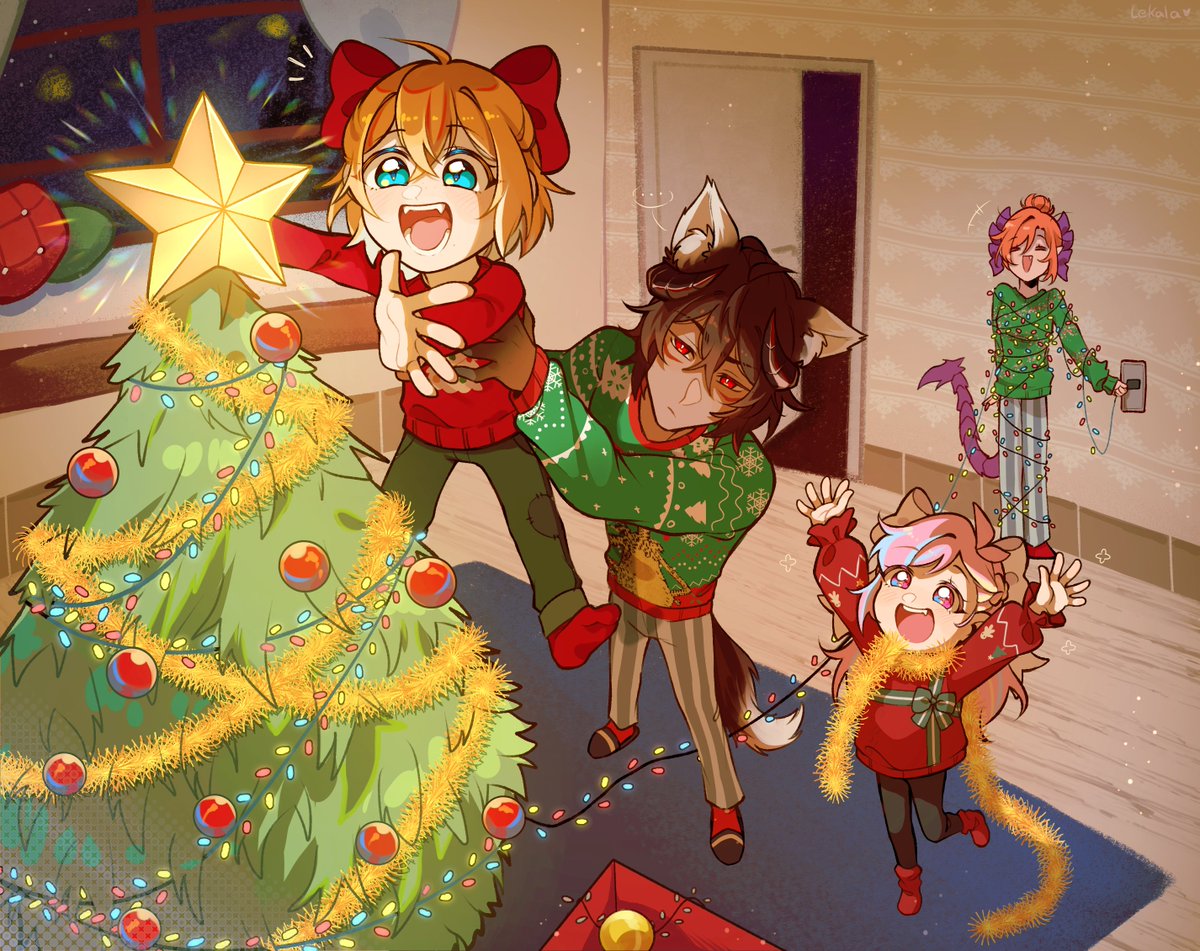 Feliz Natal!!!🎁🎄🌟

#Rexart #venillust <a href="/N0omisy/">isy</a>