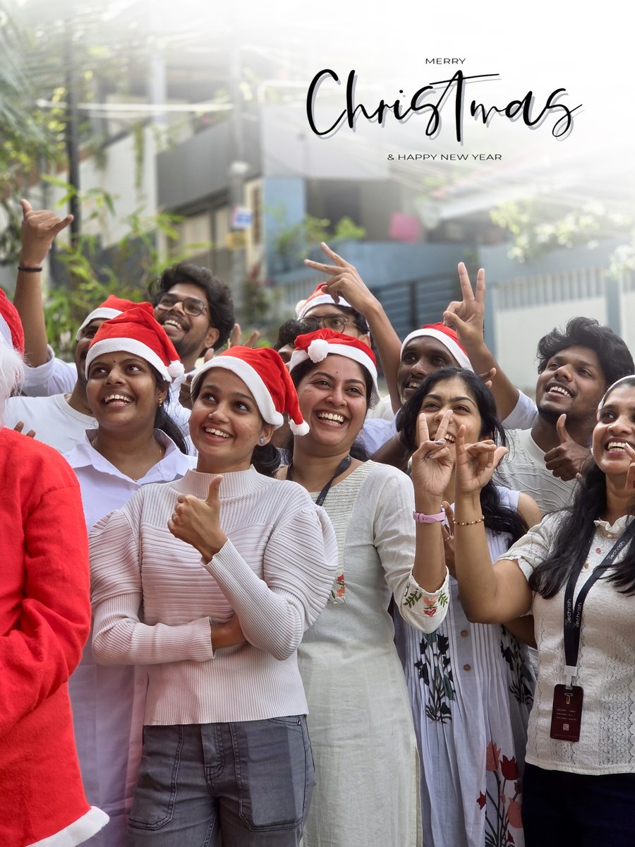 TechrishTeam's tweet photo. Christmas Celebration 2025❤️🎅 #ChristmasAtTechrish
.
.
Part 5/7
.
.
.
.
.
.
.
.
#FestiveVibes #holidayseason #christmas #christmastime https://t.co/ktIPHmoYNJ