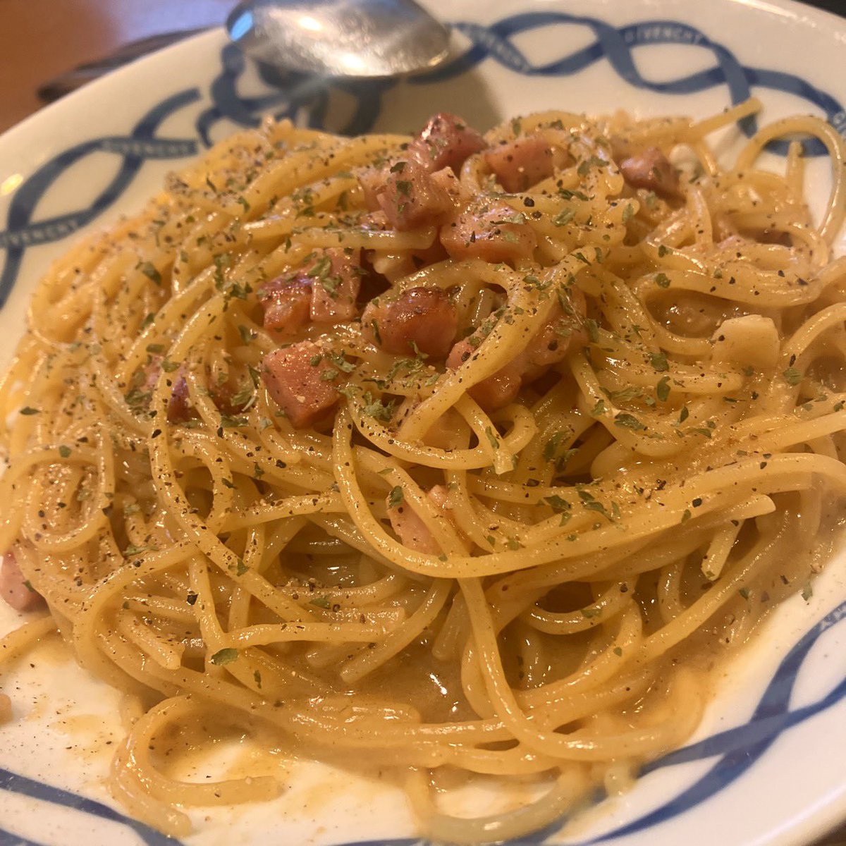 新メニュー
ベーコンチーズクリームパスタ

メリークリスマス。