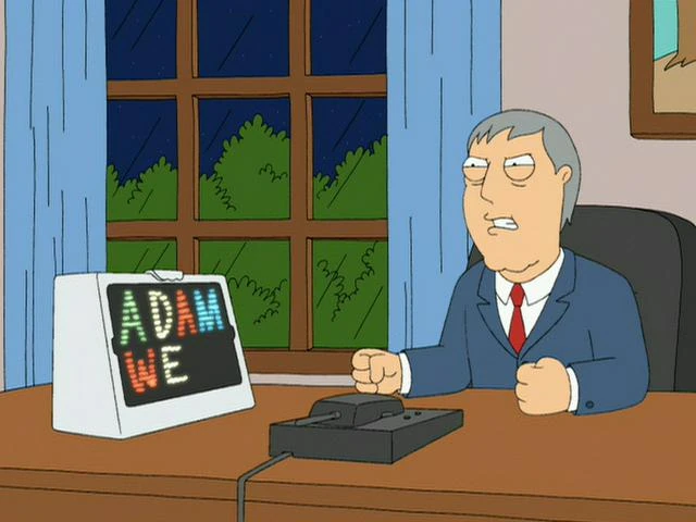 Q_Review's tweet photo. In hindsight, it's interesting that both writers recycled the "Adam West is a local character who has lost his mind" bit in their respective hits later-on https://t.co/iXMvh2sqQb