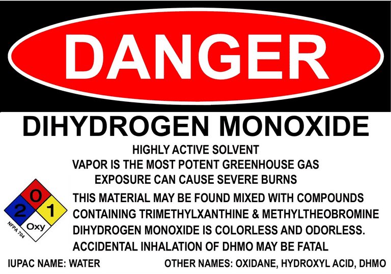 CarloFerlauto's tweet image. In the hands of the ignorant, science can be a dangerous tool.

Dihydrogen monoxide is one of the deadliest compounds on the planet.  It killed more than 4,500 people in the USA alone in 2024.

Don’t underestimate the risk to people and the impact on climate.

&amp;lt;sarcasm alert for…
