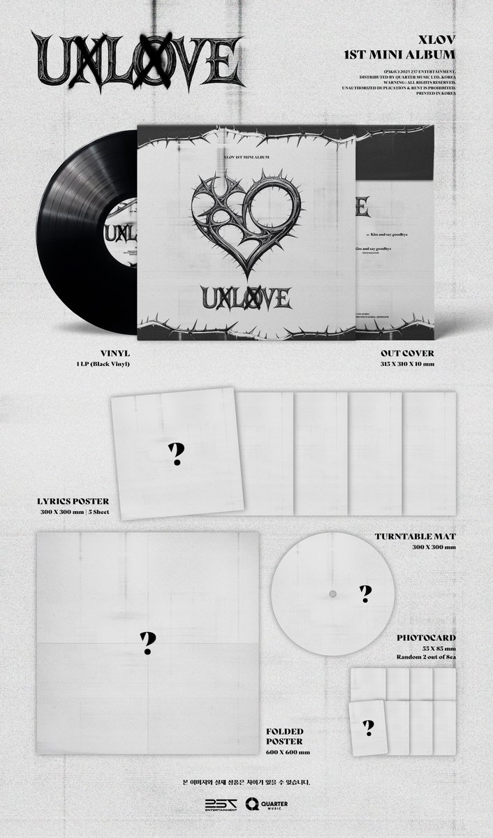 X　1stアルバム（LP） Z/X -Zillions of enemy X- SHiFT 1st Album 「キミが大好きだよ