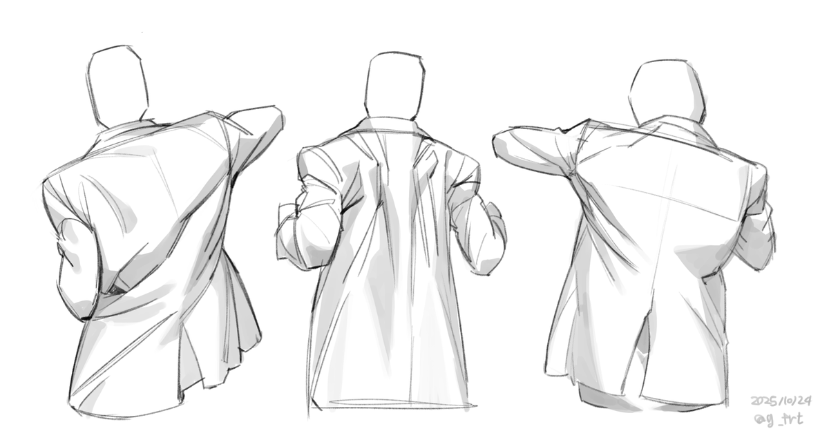 「Clothes Study - !! !!」|형광펜 FLYINGPENのイラスト