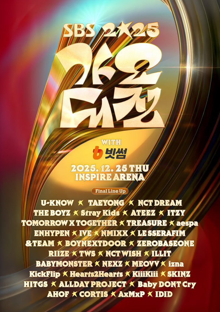 wave_daeri's tweet photo. 251225 SBS 가요대전 대리캠 진행합니다

R5 / 정면 스탠딩 

바이오 오픈채팅 문의

태용 에스파 엔시티드림 엔시티위시 에스파 아이브 스트레이키즈 투바투 트레저 엔하이픈 엔믹스 에이티즈 넥스지 킥플립 하츠투하트 아홉 코르티스 르세라핌 아이딧 있지 베이비몬스터 등 전 라인업 https://t.co/yEYcZmwvD9