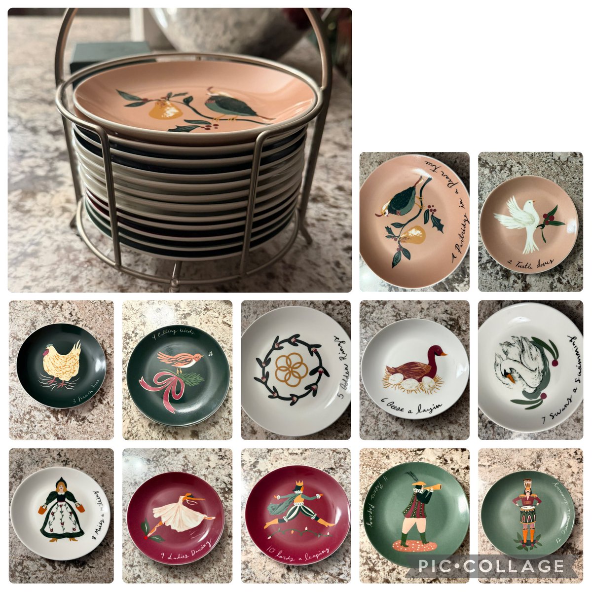 SmileyYYC's tweet image. One of my new fav pieces for hosting #ChristmasDinner #12DaysofChristmas #Entertaining #Calgary 

These are appetizer plates.