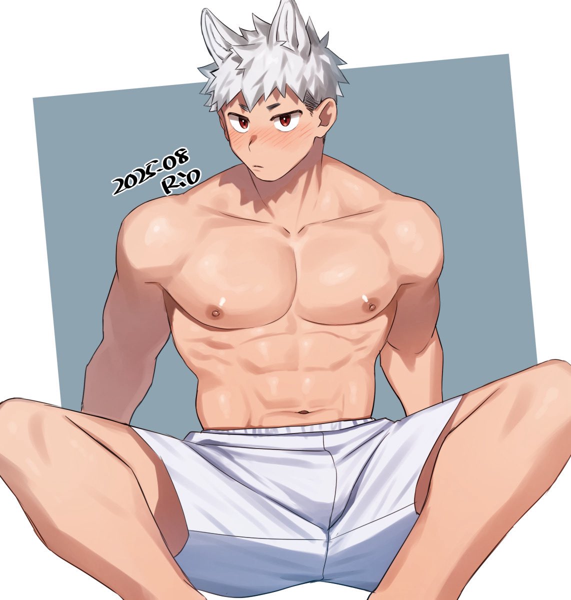 白いわんこくん
再掲載