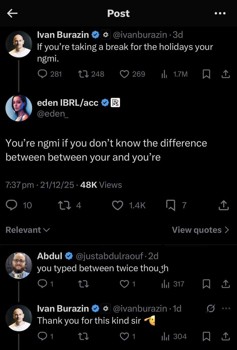 never leaving this app! 🤣🤣

<a href="/ivanburazin/">Ivan Burazin</a>