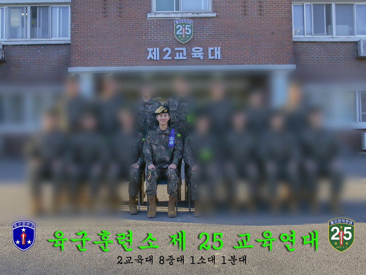 Angelheart3410's tweet image. 251224 Army Training Center Homepage  #JUNGWOO #NCTJUNGWOO #정우 

Private Kim Jungwoo, 4th Squad Leader, 1st Platoon, 8th Company, 25th Training Regiment

Wow, oppa looks so handsome in his uniform.