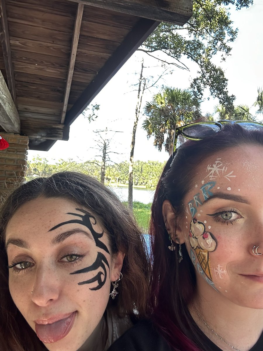 FireEngineHoe's tweet photo. 5 year olds birthday party? Mike Tyson and Gucci Mane face paint immediately. https://t.co/GfQ2TR6DPl