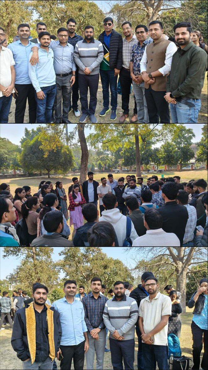 कल जयपुर में खाद्य सुरक्षा अधिकारियों से मिलना हुआ इस दौरान नियुक्ति मिलने की ख़ुशी के अवसर पर केक काटकर सभी FSO को बधाई और शुभकामनाएँ दी ।
आप सभी एफ़एसओ के द्वारा दिये गये प्यार और मान सम्मान के लिए बहुत बहुत धन्यवाद और आभार ।।
#हनुमान_किसान 
#राजस्थान_बेरोजगार_यूनियन