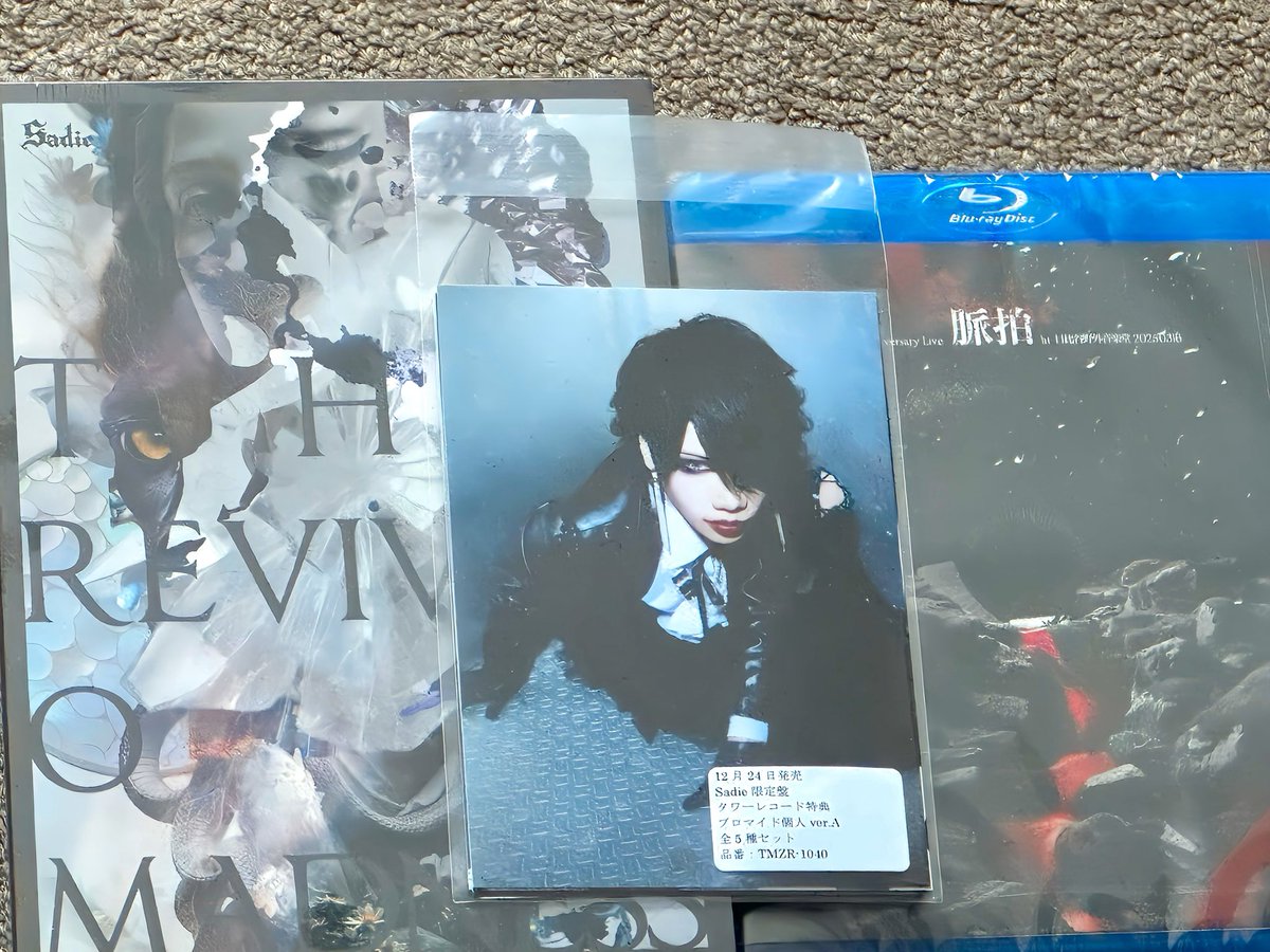 Sadieの新しいアルバムもライブDVDも無事買えた！！ ほんとに曲がどれ