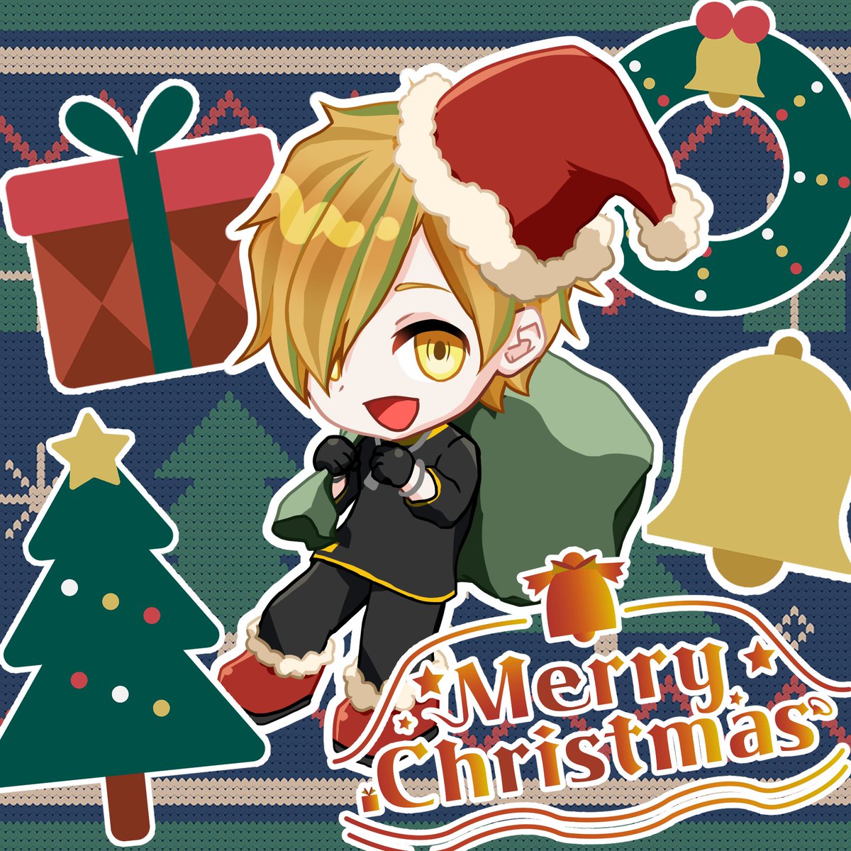 5ontaku's tweet image. @Hello_Emerald さんに書いてもらいました。
メリークリスマス！
#クリスマス